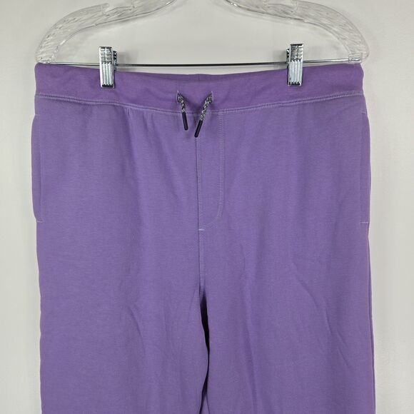 Land's End Girl's Size XL 14-16 Husky Fleece Lined Purple Pants NWOT - Picture 2 of 6